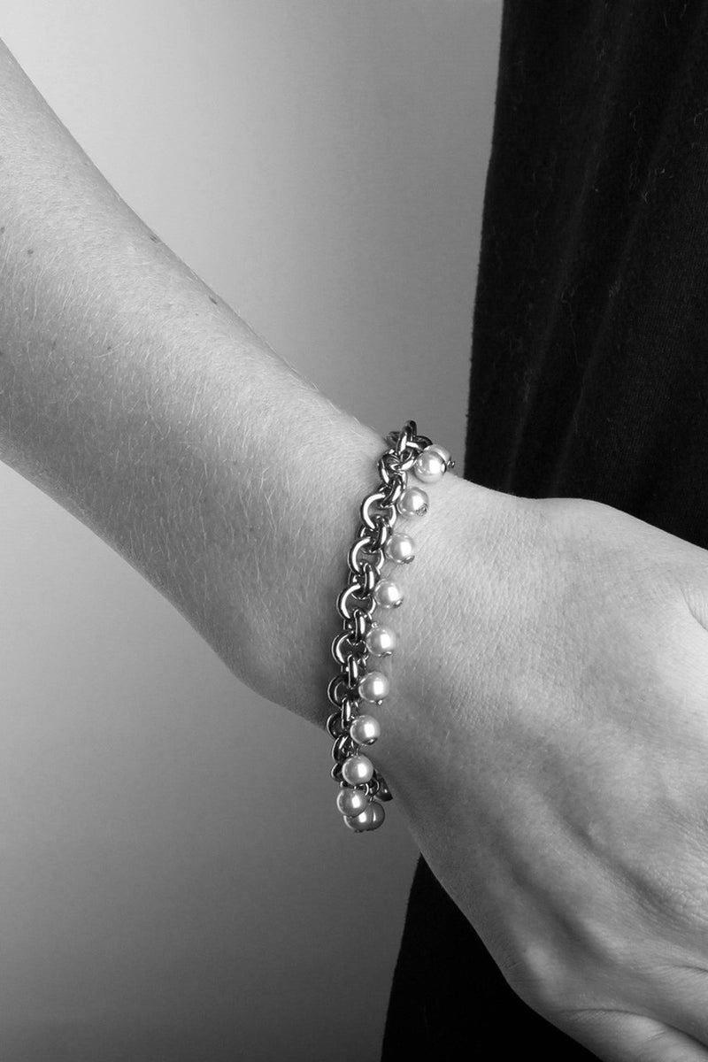 DYRBERG/KERN CHARVI SS WHITE ARMBAND