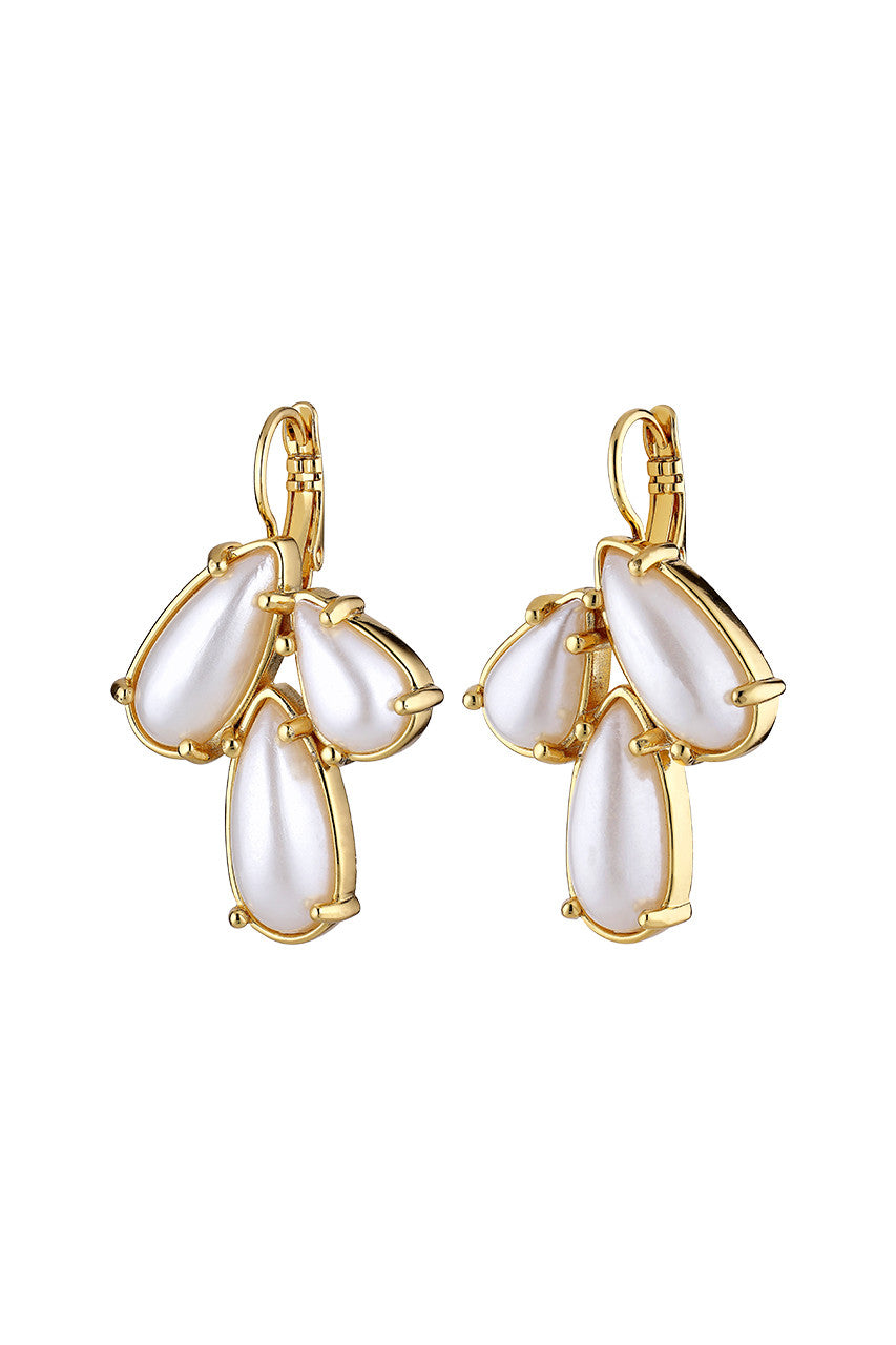 DYRBERG/KERN-AUBIN earring sg white pearl