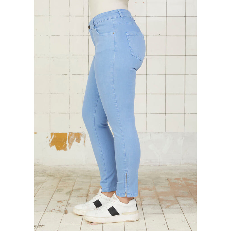 ISAY Como Zip Byxor Sky Blue