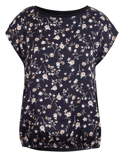 Ril's London Mönstrad Top Floral
