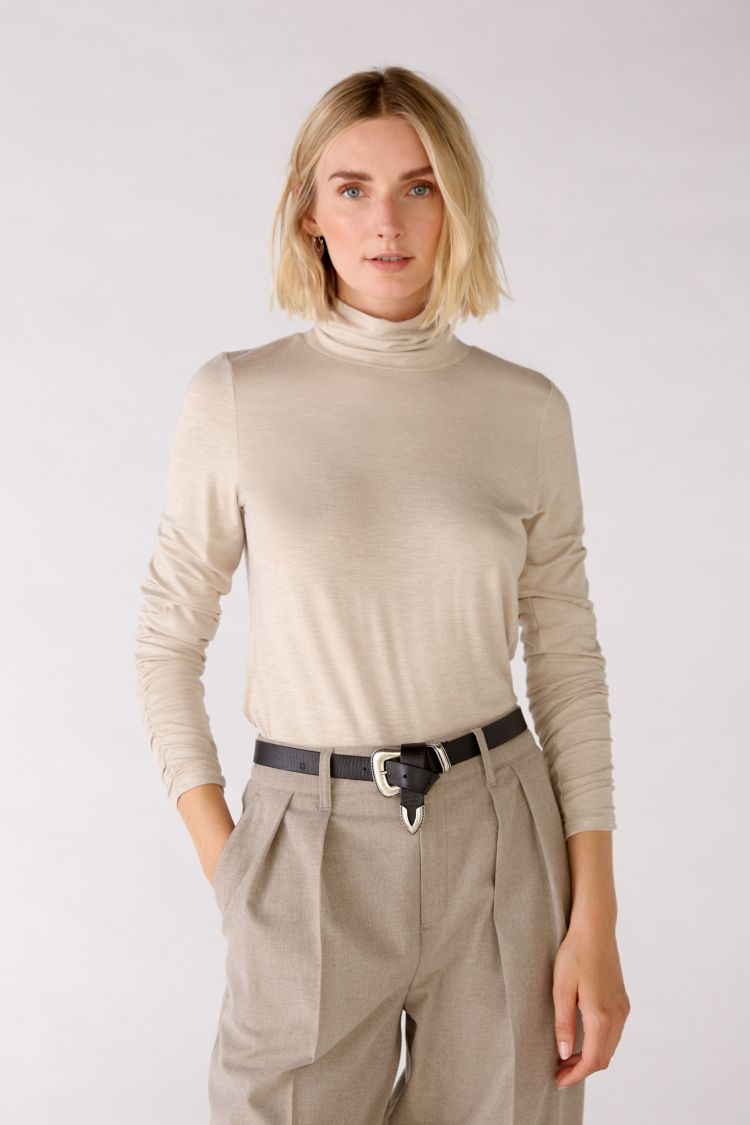 OUI Polo Tröja Stone
