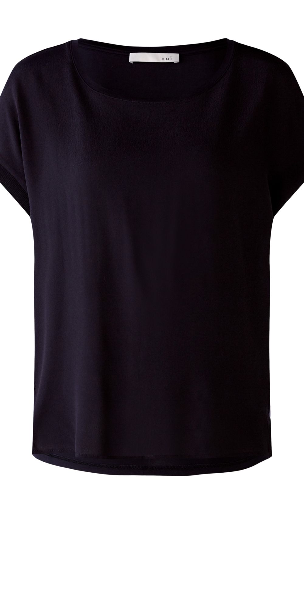 OUI T-Shirt Mörkblå