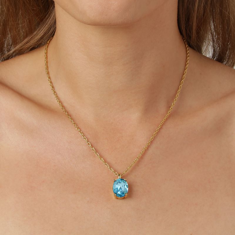DYRBERG/KERN HALSBAND BARGA SG AQUA
