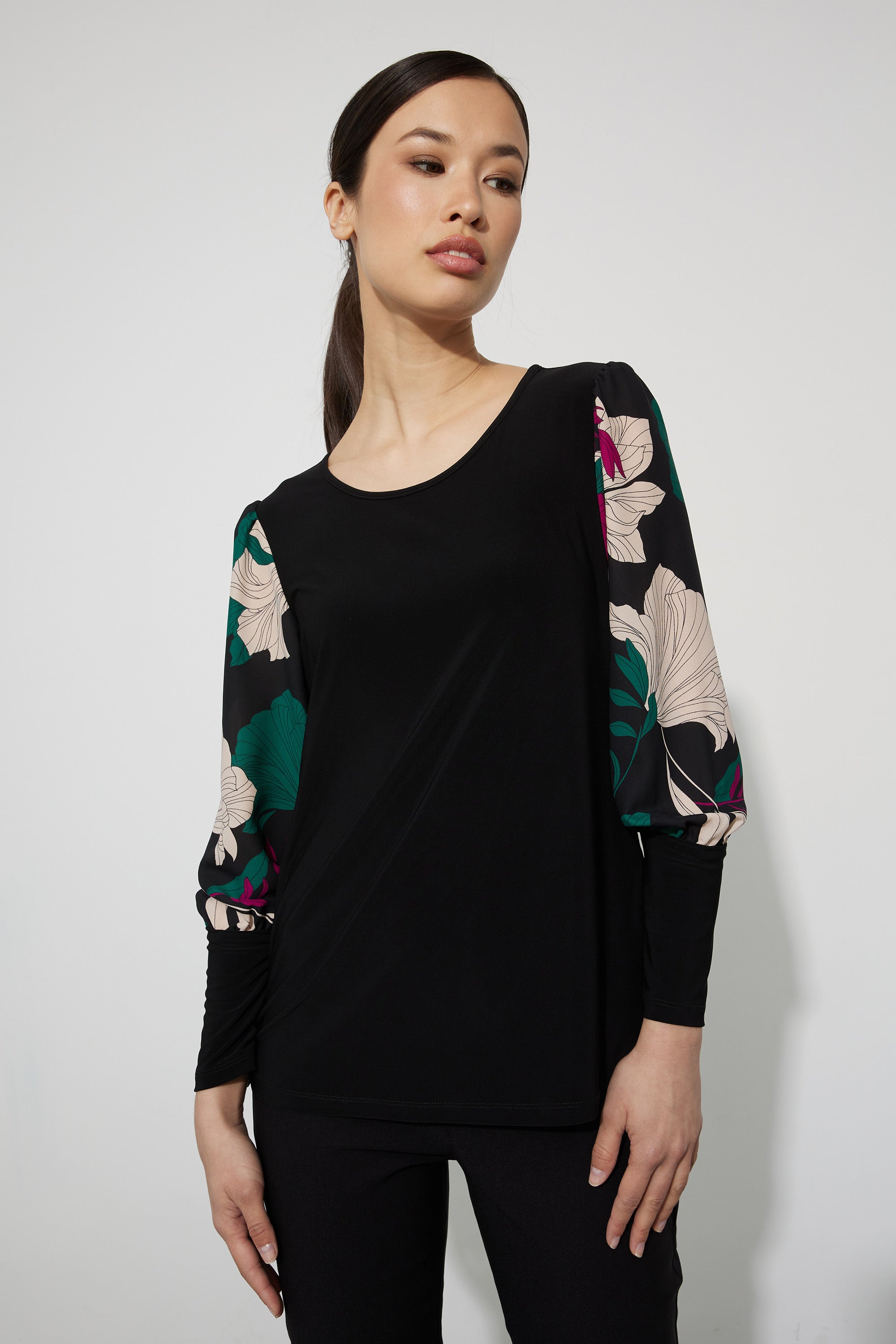 Joseph Ribkoff Blommig Topp