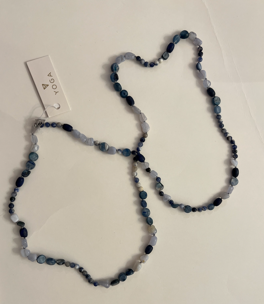 7East Ädelsten Halsband Blue