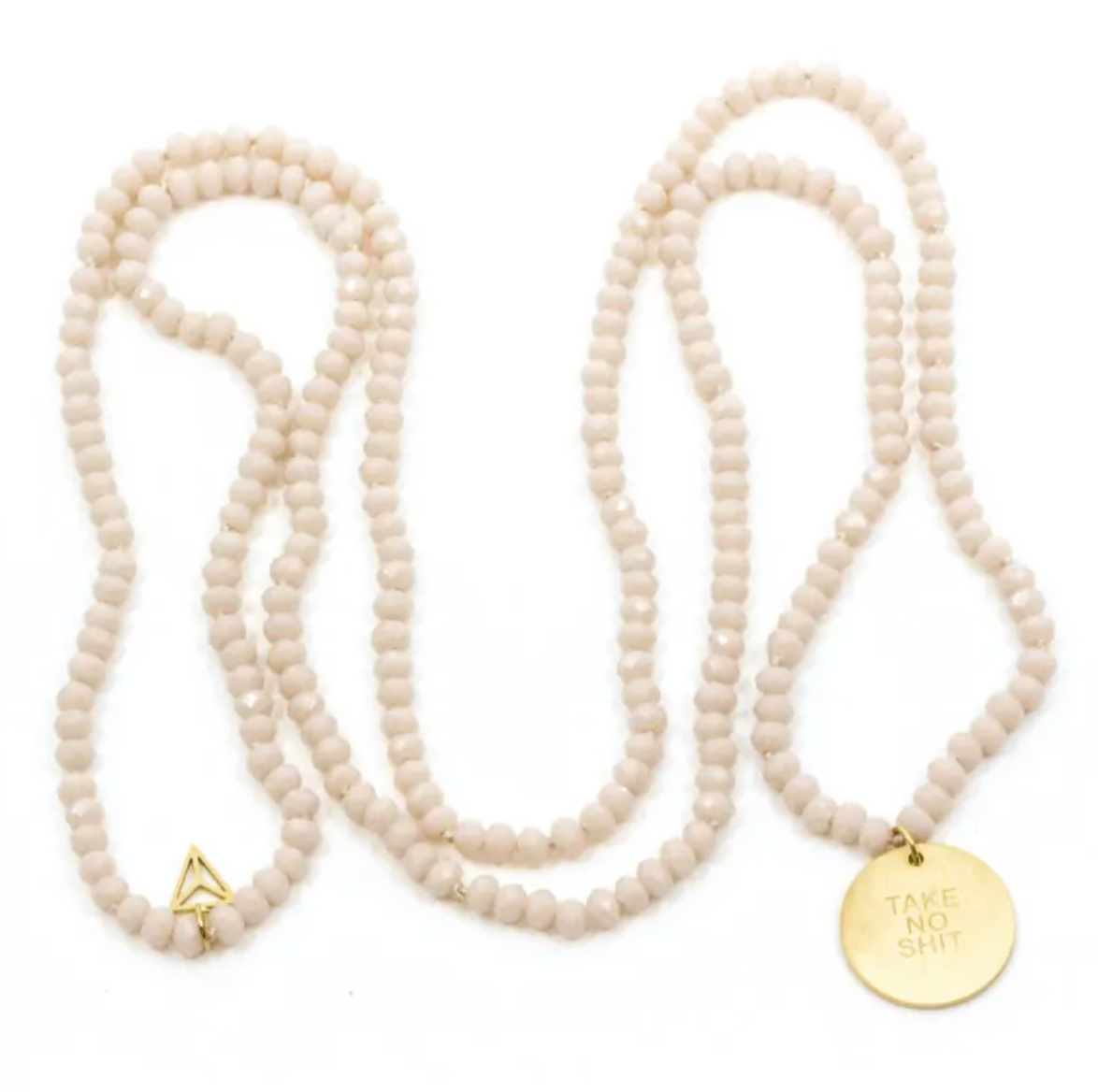 7East Take No Shit Amulet Halsband Pink