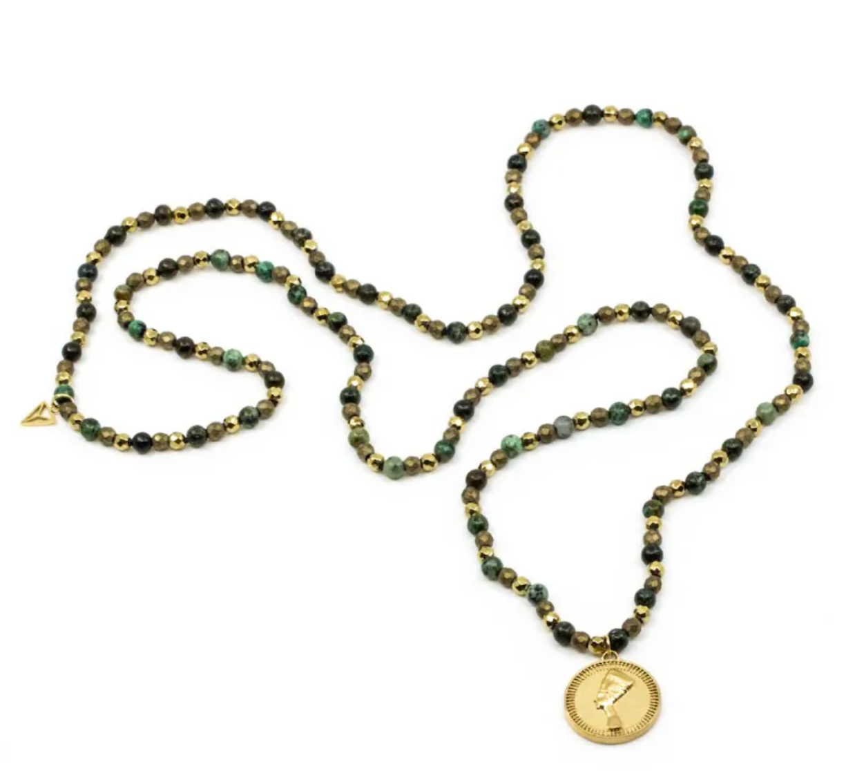 7East Nefertiti Halsband Green