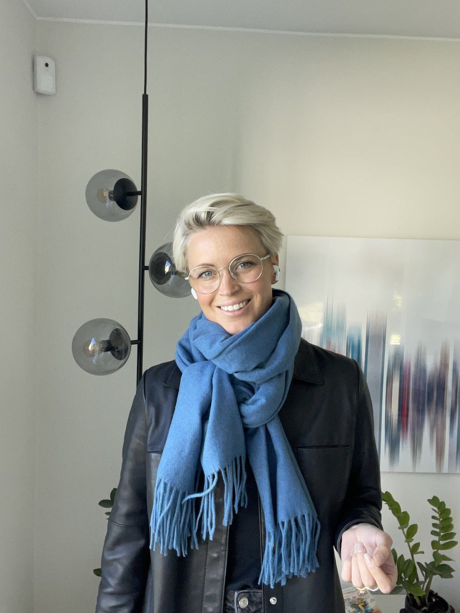 7East Durby Scarf Blå