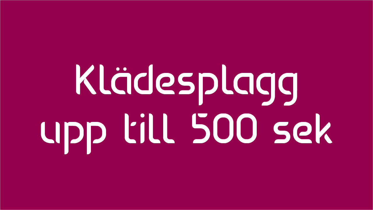 Prisvärda klädesplagg upp till 500 SEK för dig.