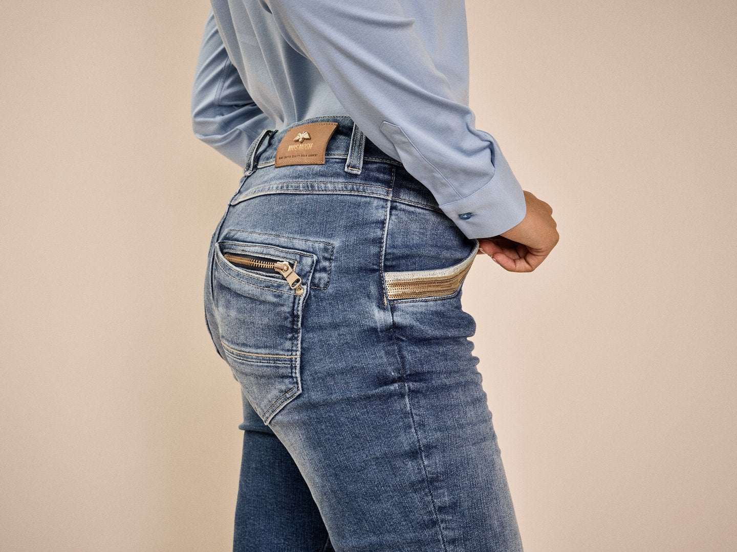 Mos Mosh Jeans, Snygga Damjeans i Perfekt Passform