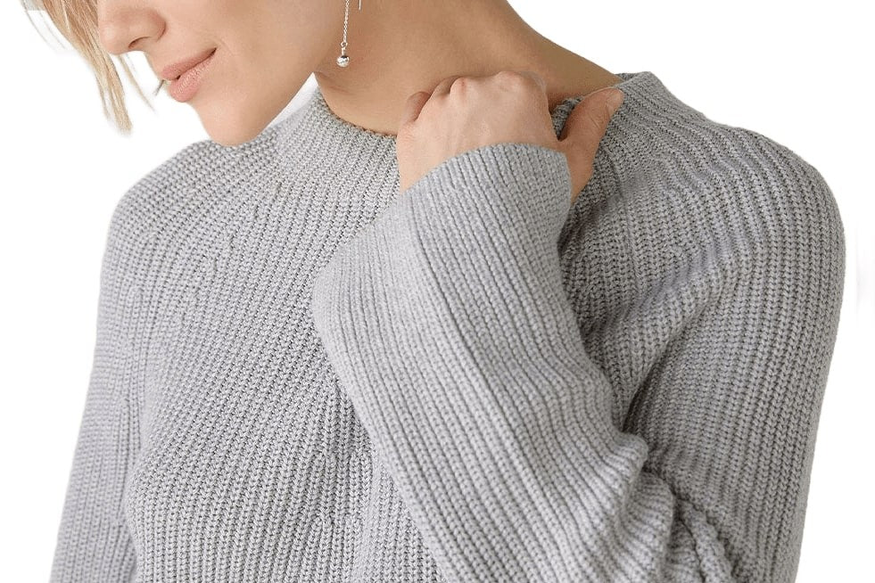 kollektion med Oui stickad tröja