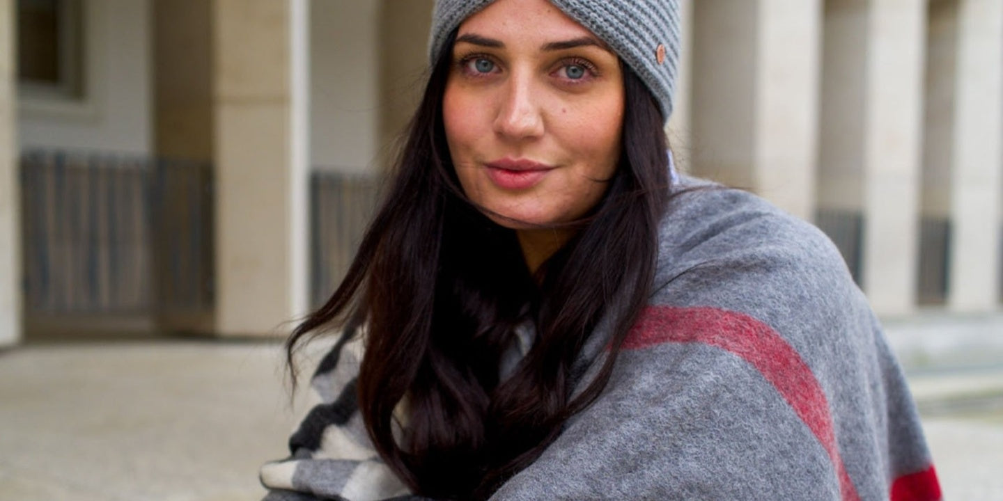 Ponchos Rea med värme och stil för kyliga dagar