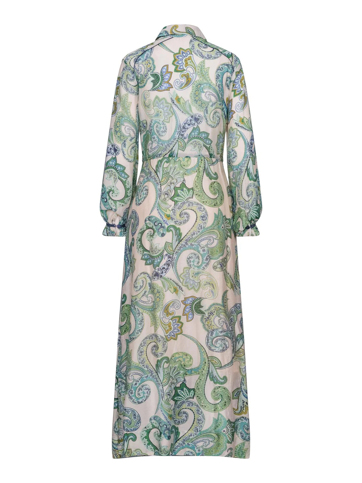 HAUST Paisleymönstrad Klänning Blå