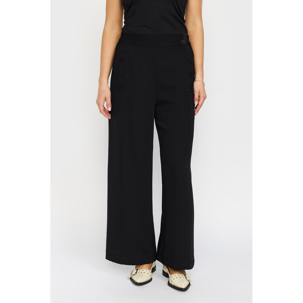 2-Biz Byxor Ofelia med vida ben Svart