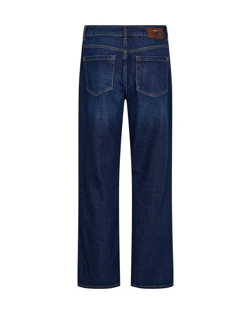 Mos Mosh Dara Emerd Jeans Mörkblå - Längd 32