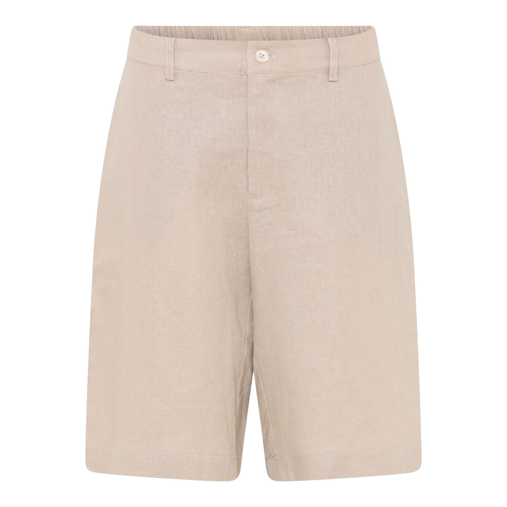 MICHA mjuka Linneshorts sand