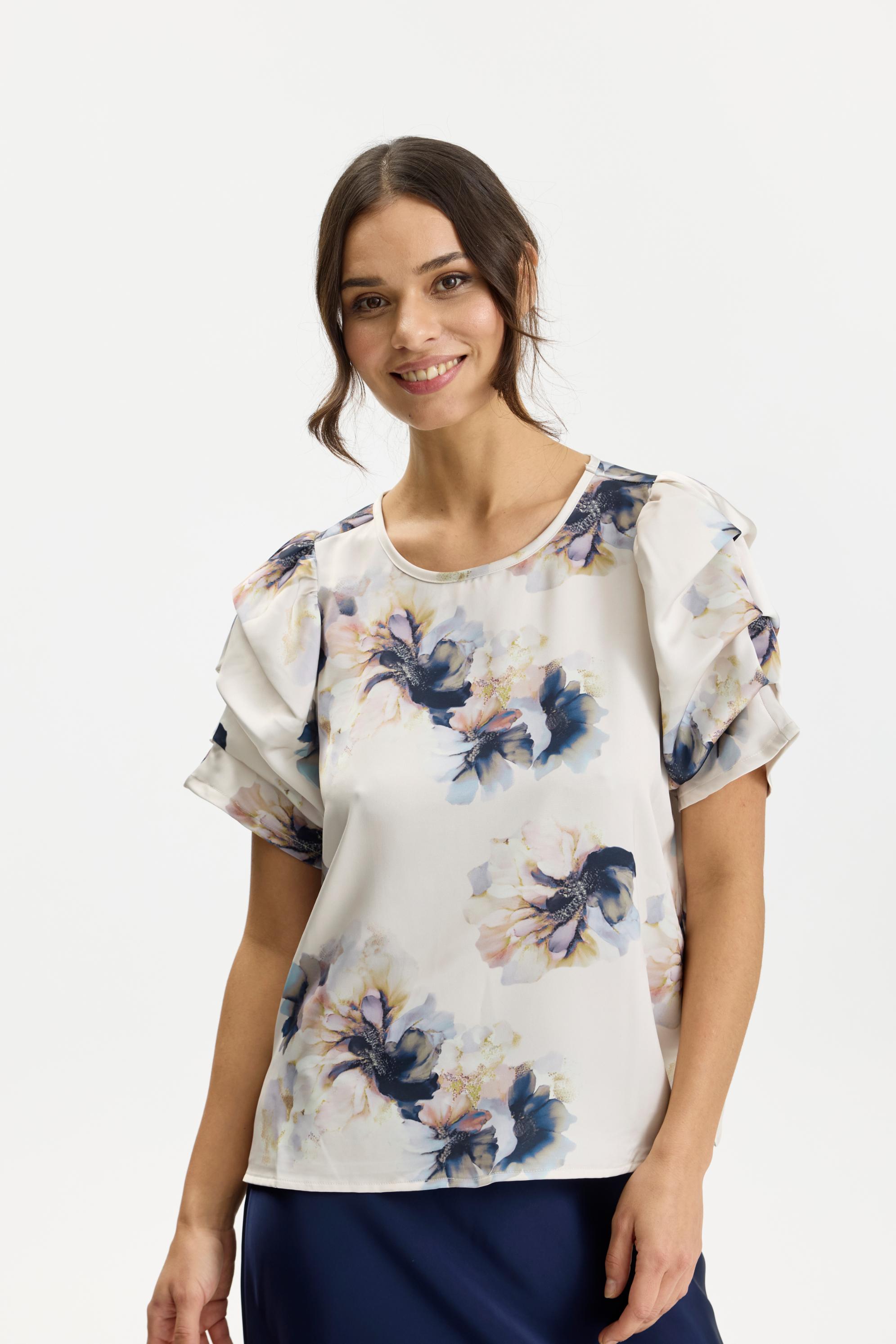 IN Front Elegant Blus Estelle Champange