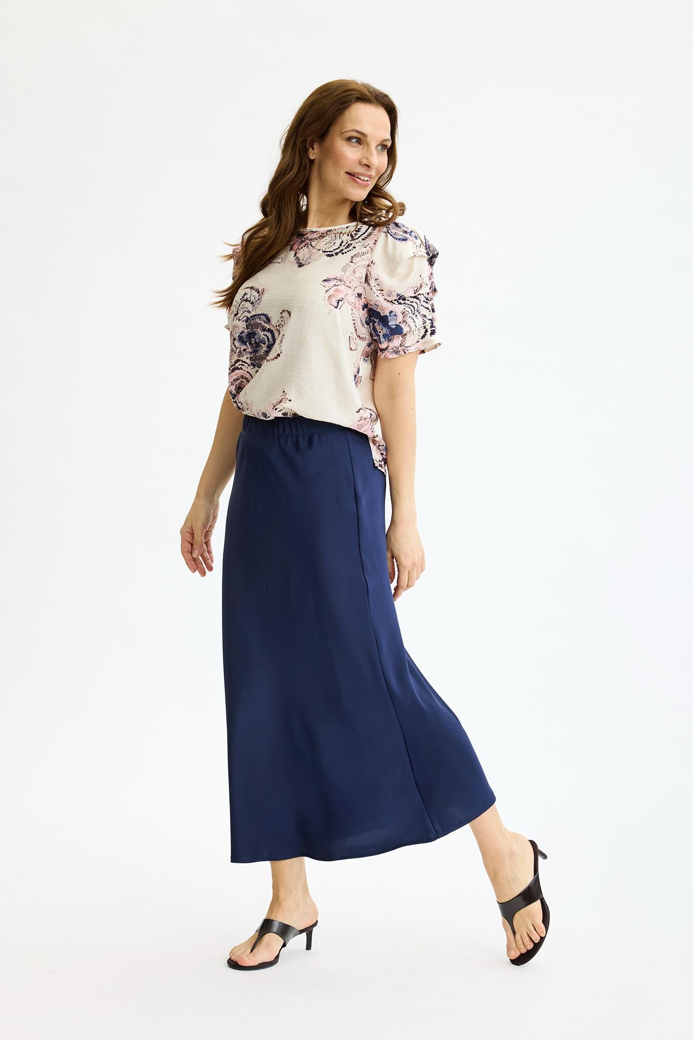 IN Front Elegant Blus Amelia Rose