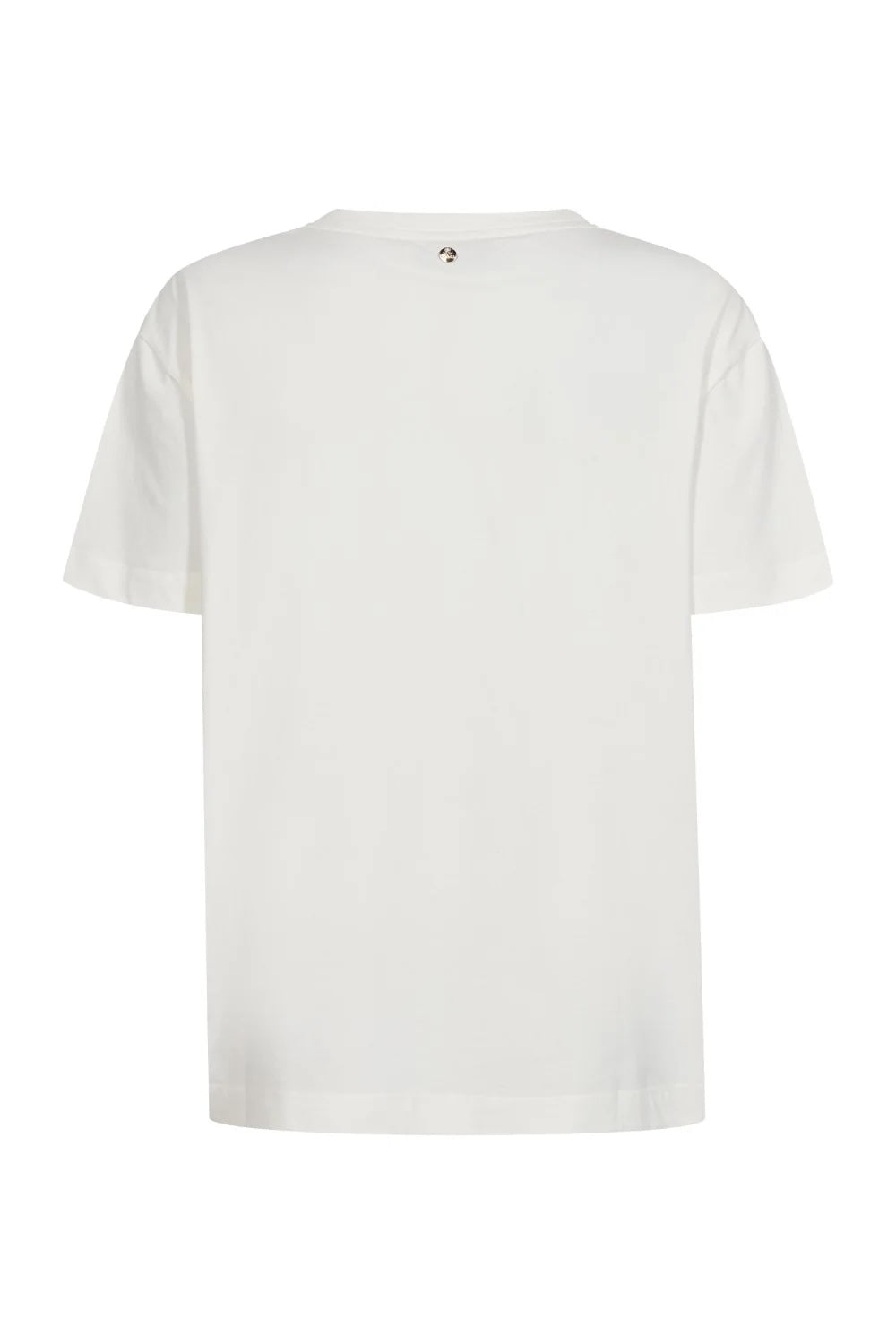 Mos Mosh Judd T-shirt med Tryck Lila