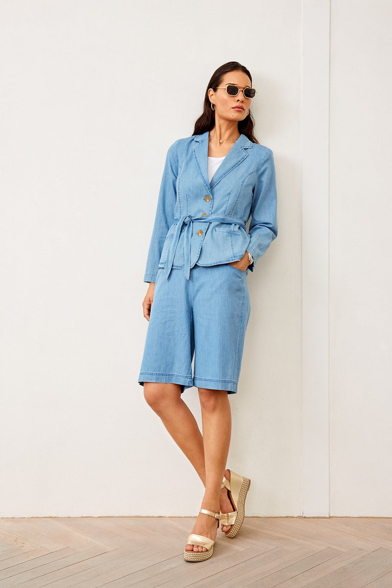 MICHA Blazer Chambray Blue
