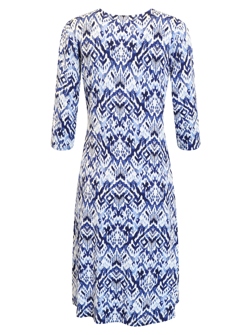 Brandtex Jerseyklänning Blå