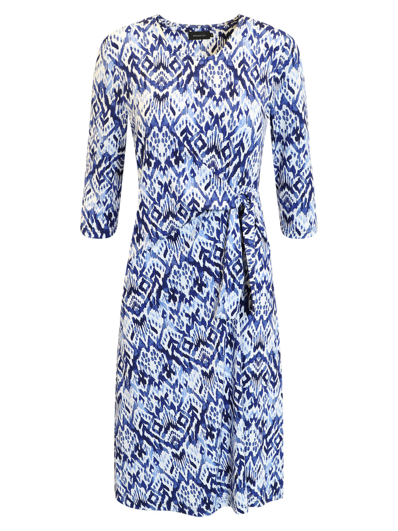 Brandtex Jerseyklänning Blå