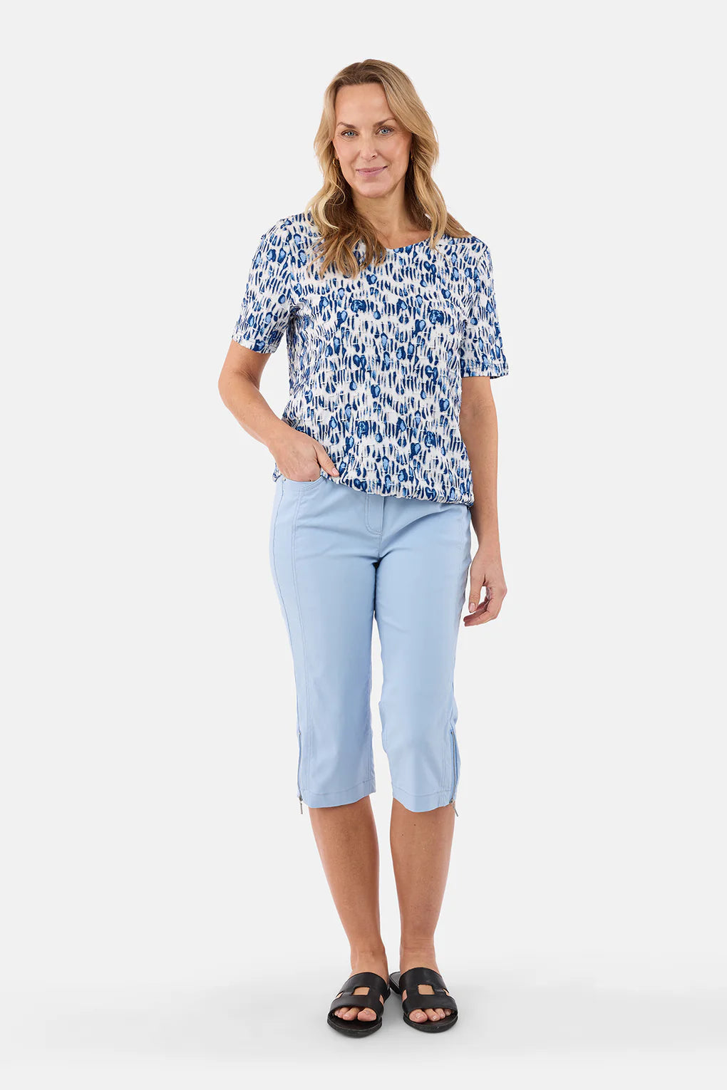 Brandtex T-shirt Blå