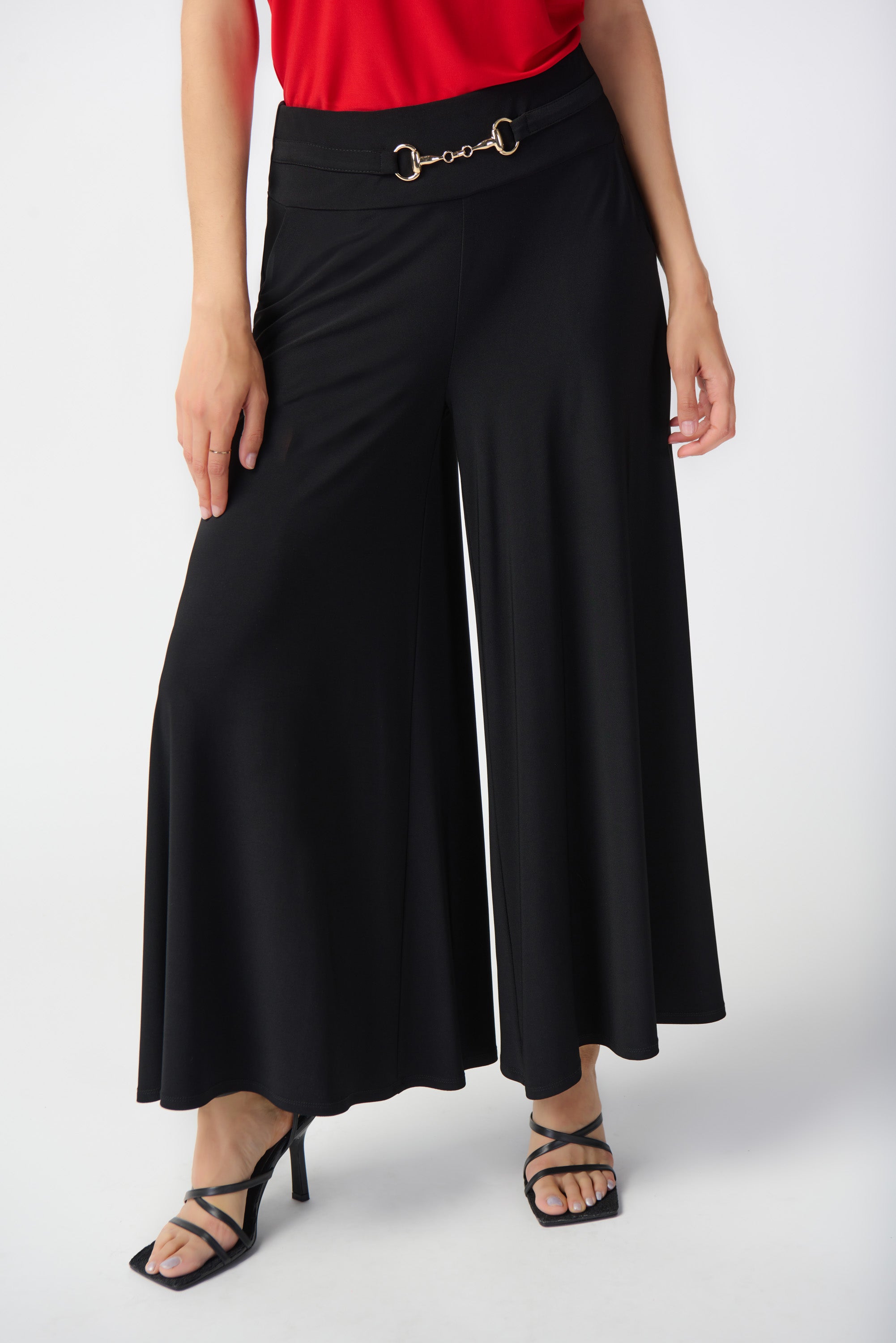 Joseph Ribkoff Pull-on Culotte Byxa Black