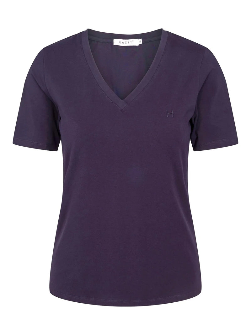 HAUST Topp med Logotyp Marinblå