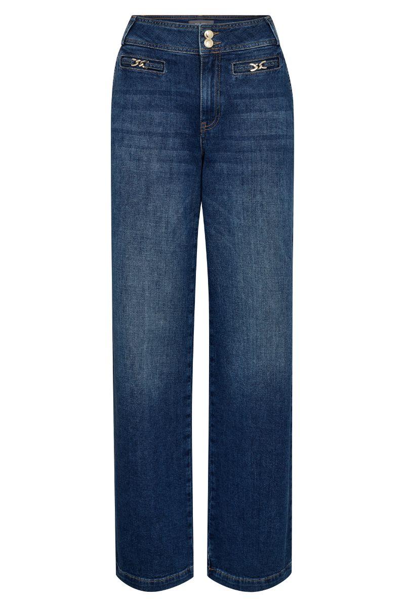 Mos Mosh Peach Jeans Candia Dark Blue