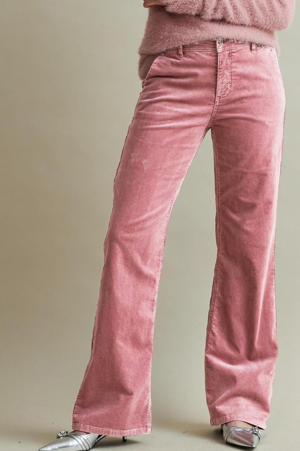 Red Button Colette 14W cord Byxor Oldrose