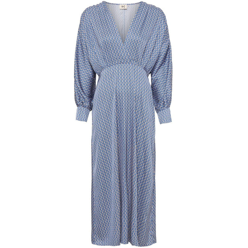 ISAY Melba Mönstrad Klänning Spring de Lux Blue