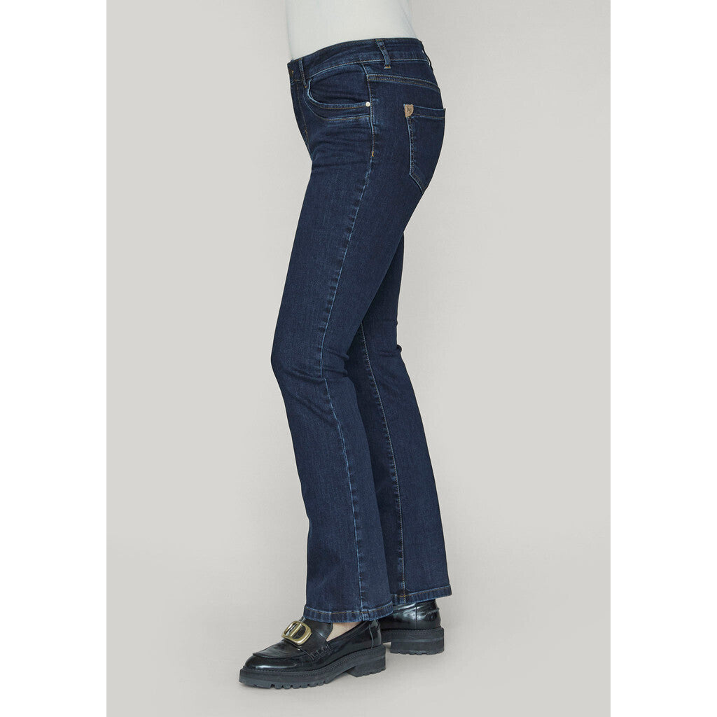 ISAY Parma Basic Jeans Blue Denim - Fuchsia Fashion Damkläder Nätbutik