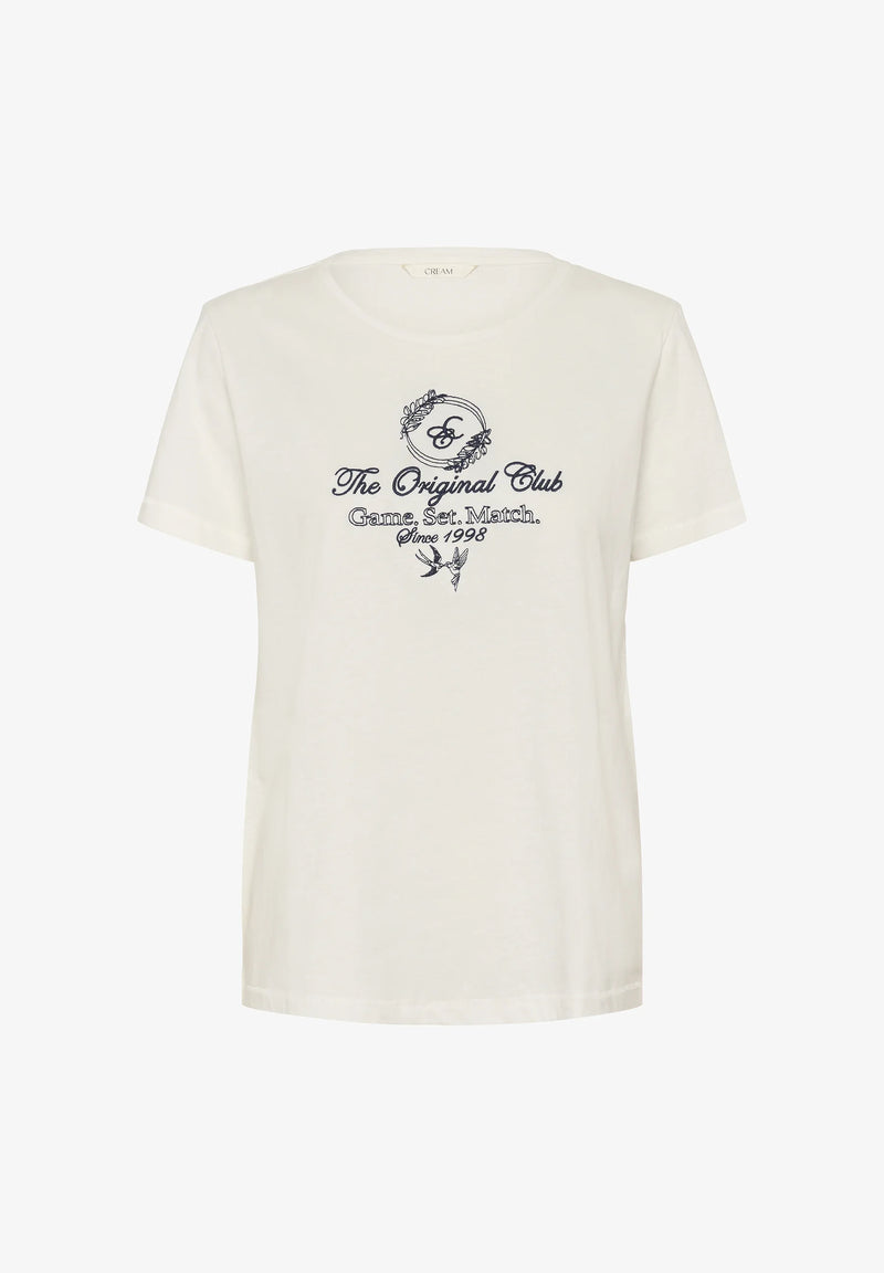 Cream T-Shirt CRJoliy Vit