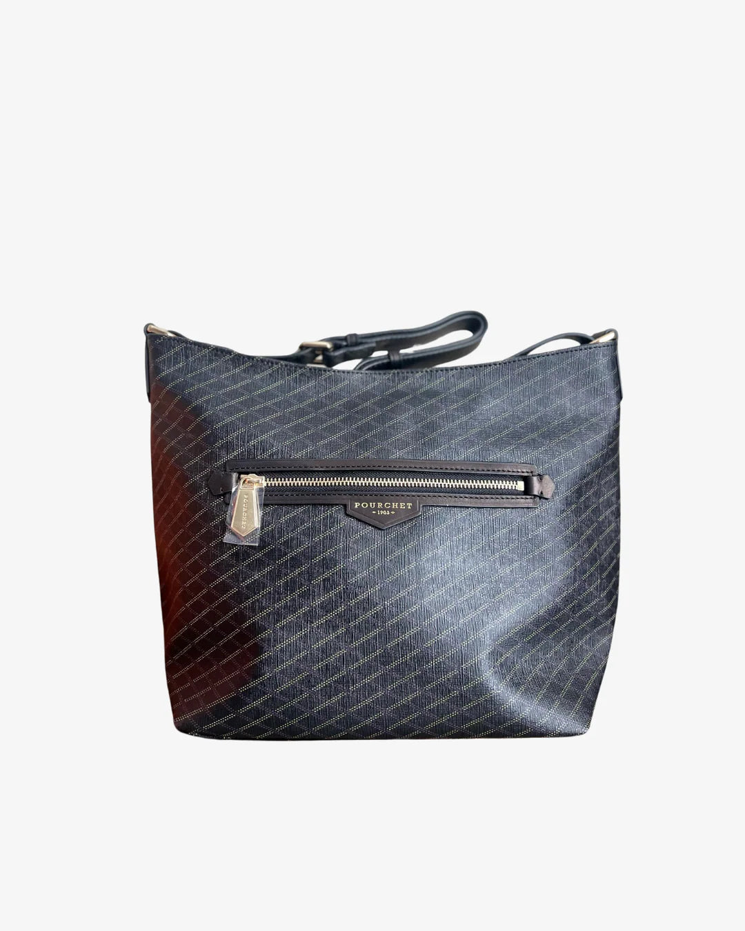 Pourchet Waves Shoulder Väska Black