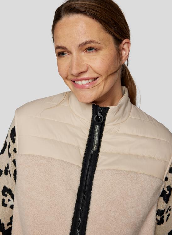 Rabe Lätt Teddy Väst Beige