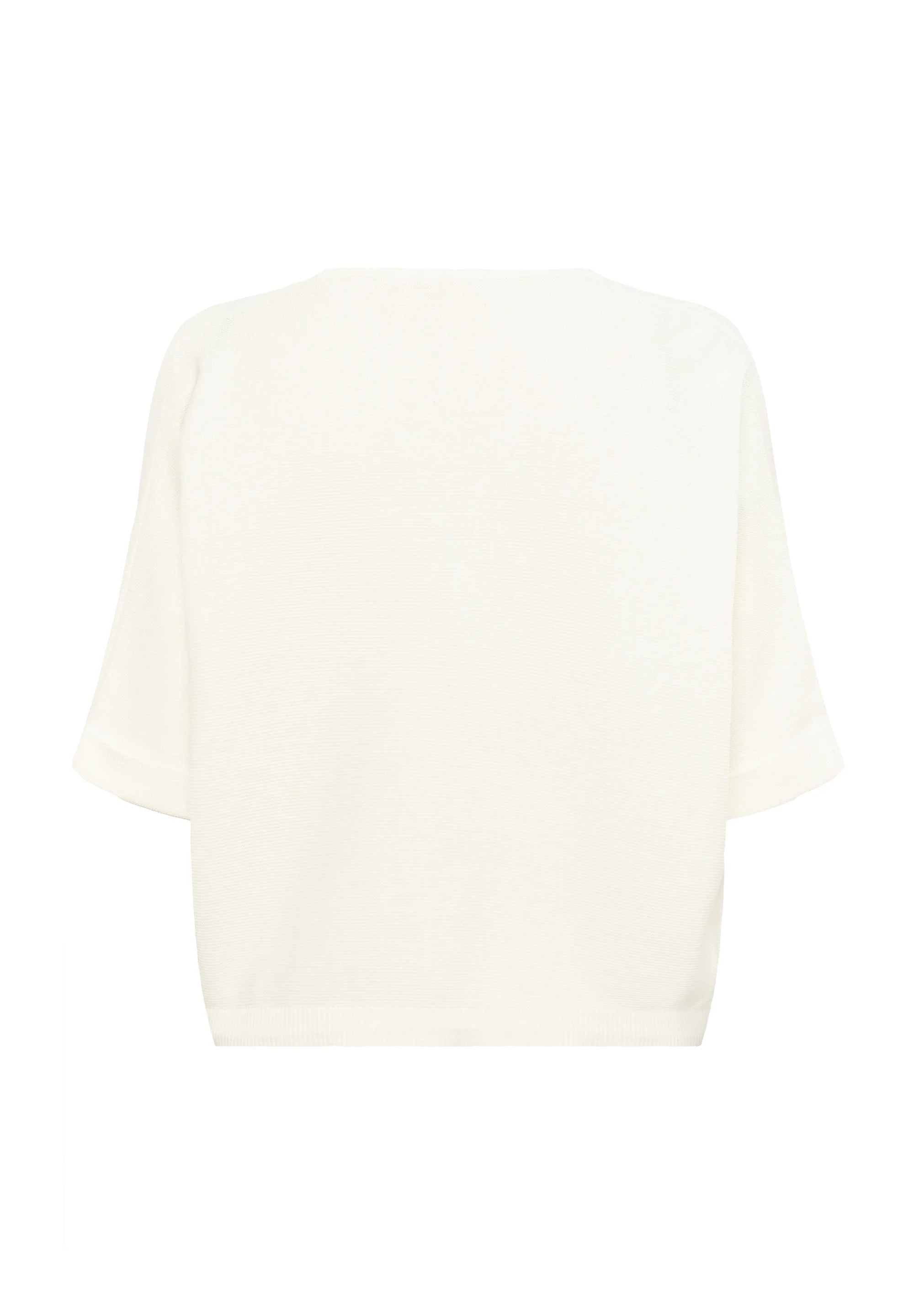 Cream Stickad Bolero CRSillar Vit