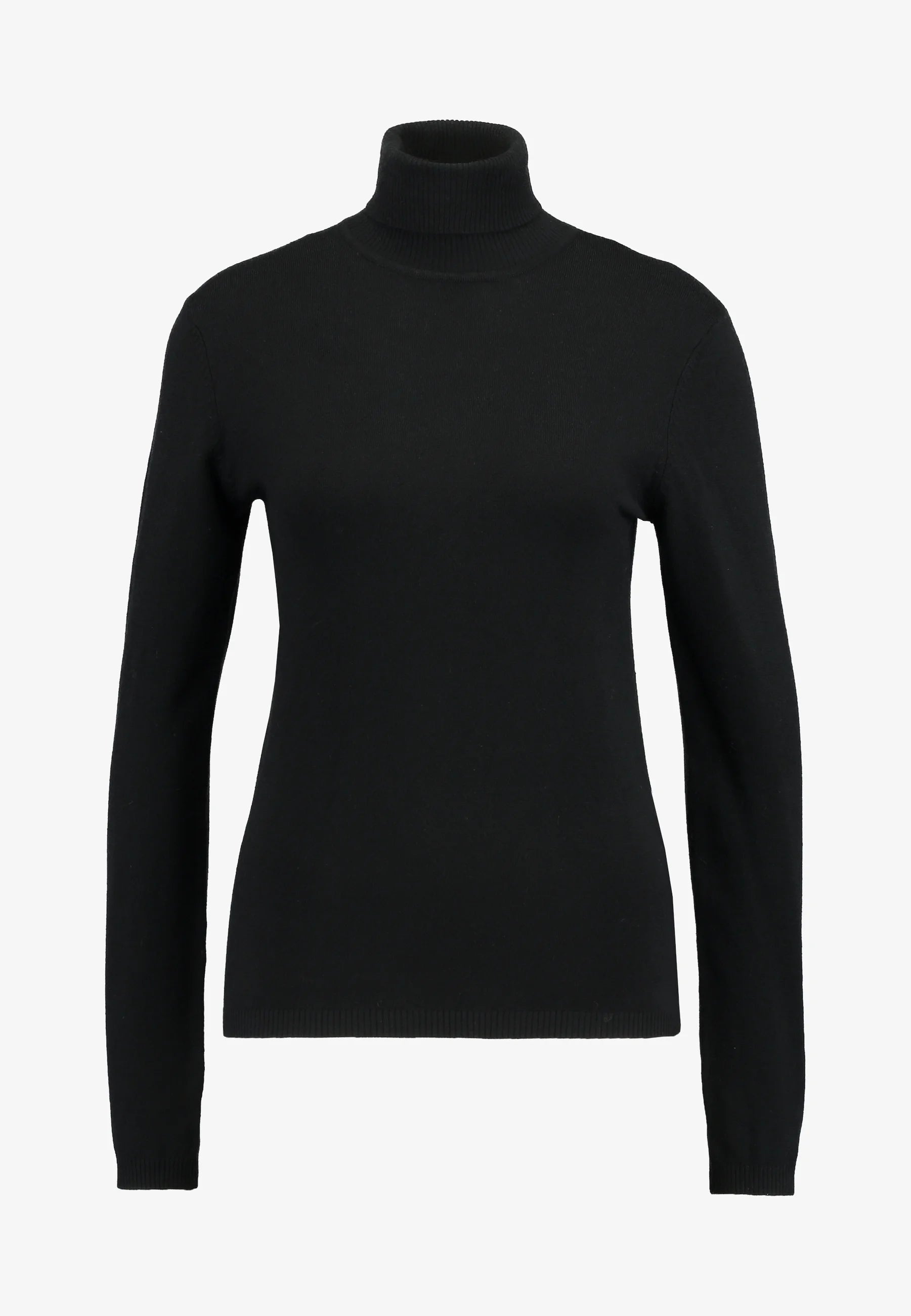 CULTURE Annemarie Stickad Tröja Polo Black