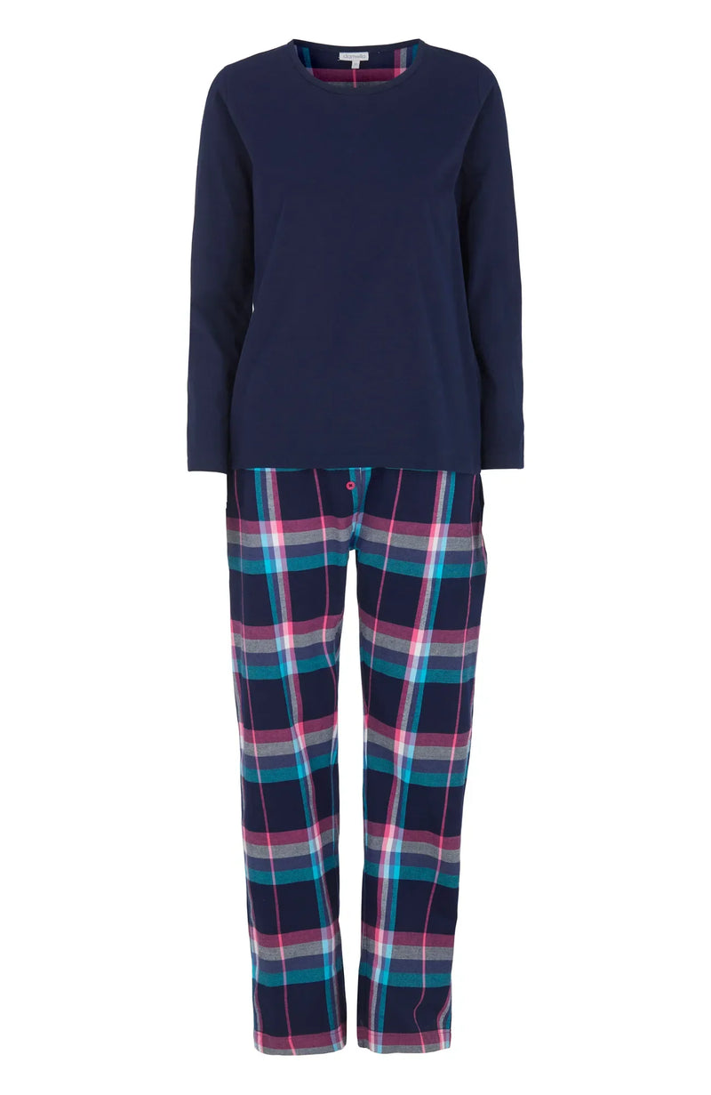 Damella Pyjamas Bonnie Marinblå