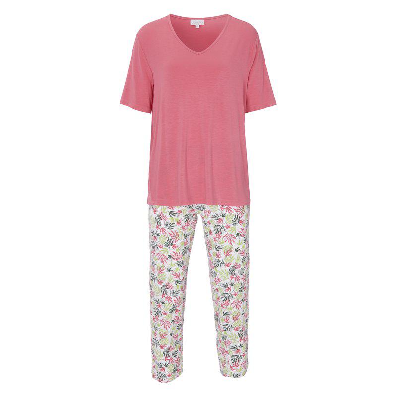 Damella Pyjamas Grön och Rosa