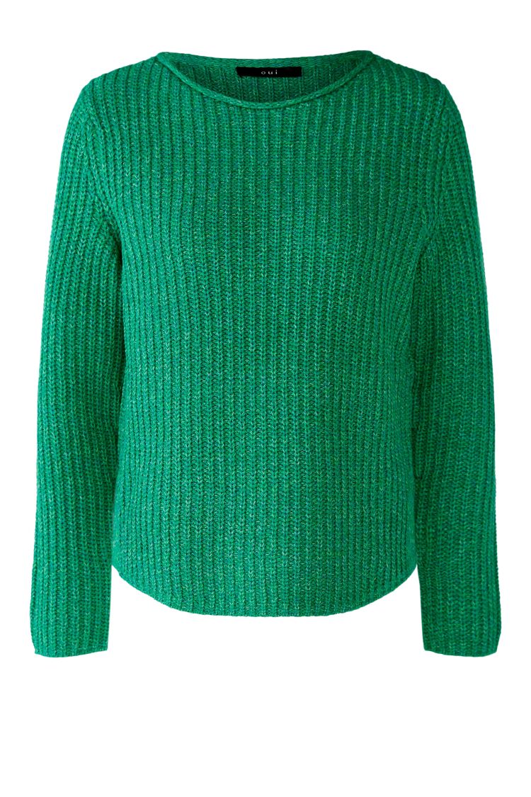 OUI Naolin tröja bomullsblandning Green