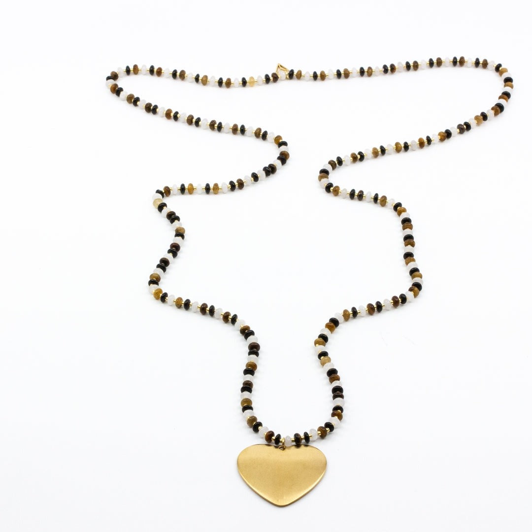 7East Big Love Halsband Grå