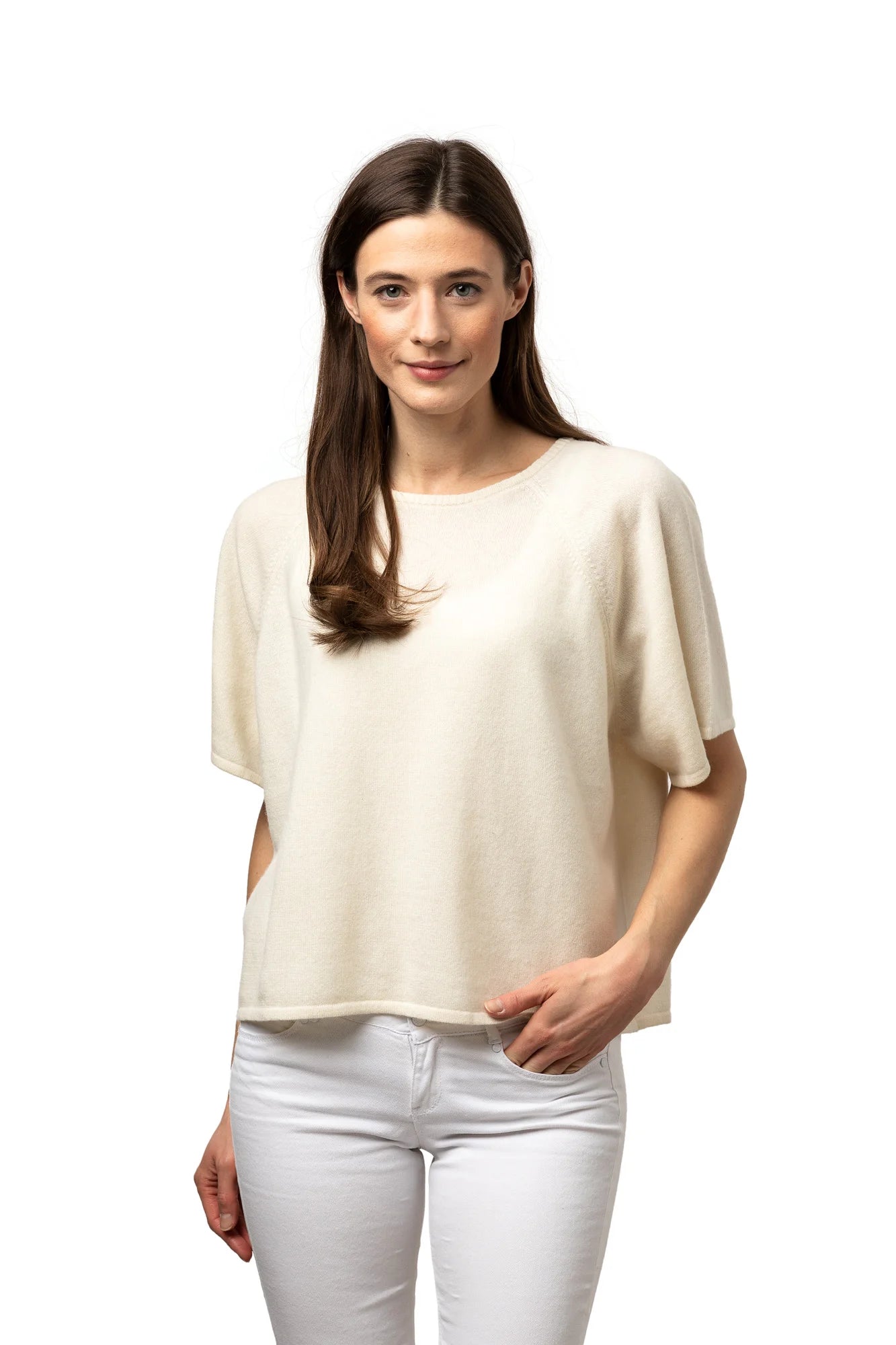 8Design Sofia Tröja Naturvit