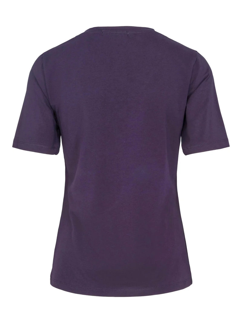 HAUST Topp med Logotyp Marinblå