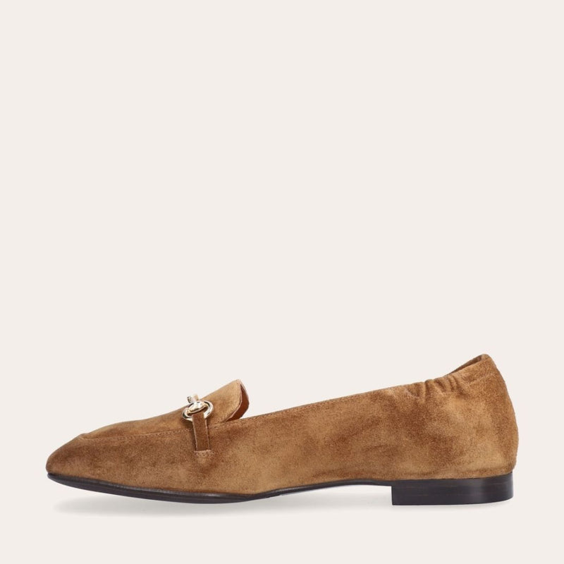 Billi Bi Loafers i Brun Mocka