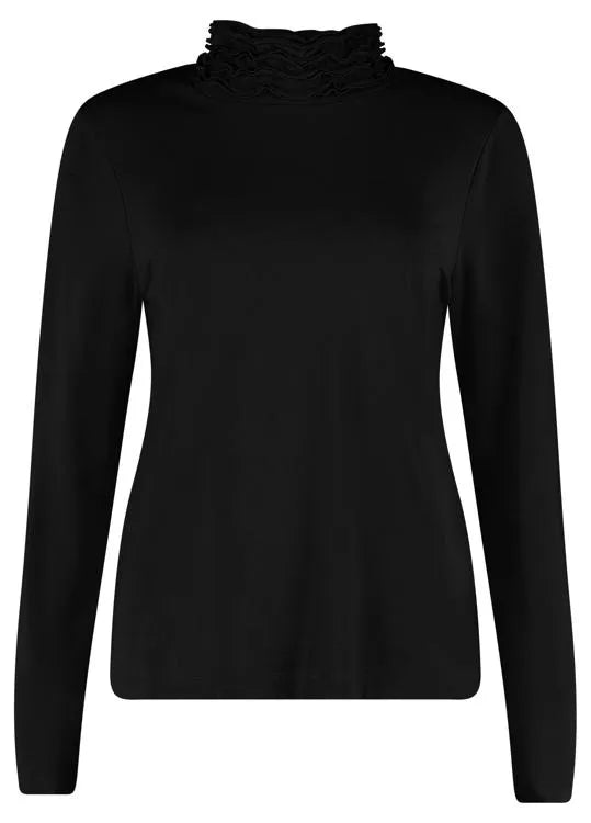 Bloomings Halvpolo Svart