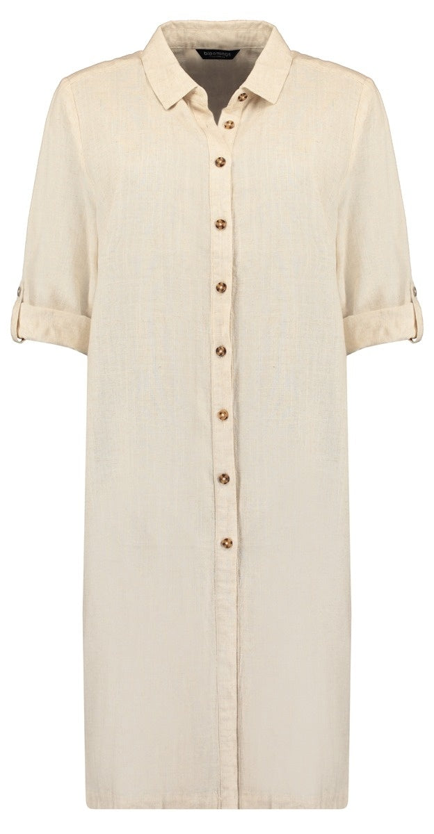 Bloomings Skjortklänning Beige