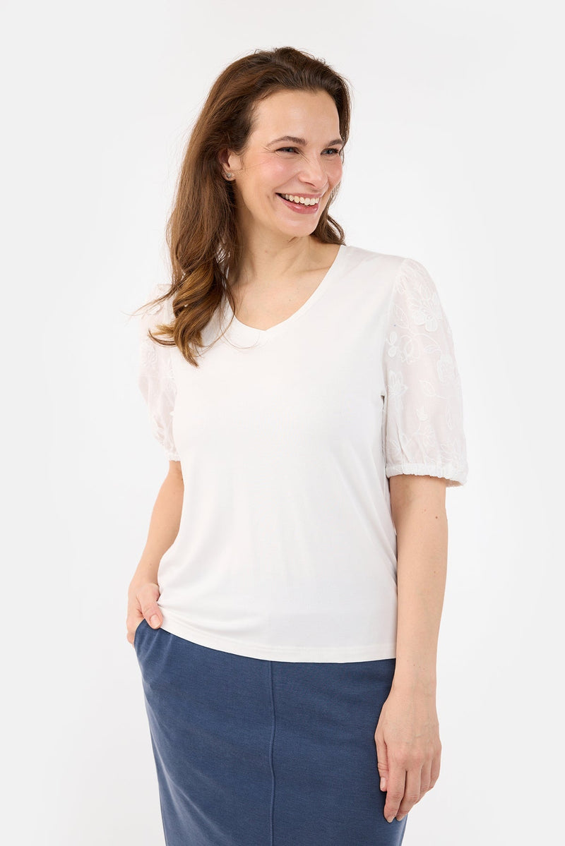 Brandtex T-Shirt Offwhite