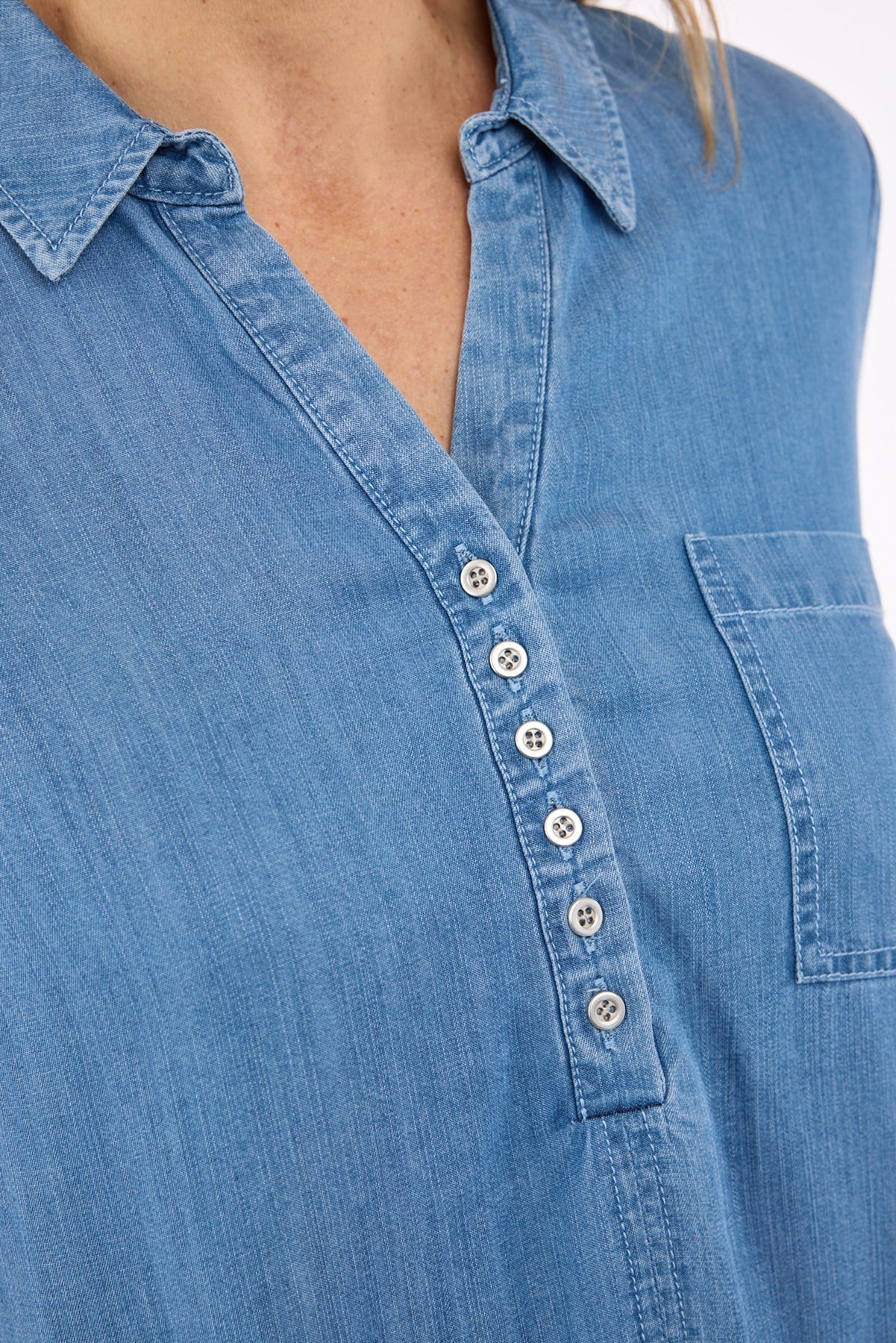 Brandtex Vardagsklänning Ljusblå