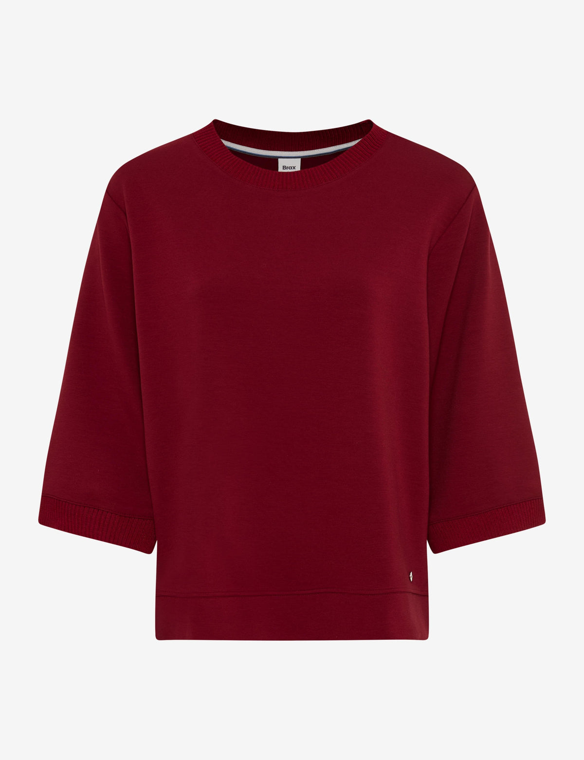 Brax BERTA M 3/4-Ärmad Sweatshirt Vinröd